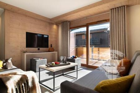 Wakacje w górach Apartament duplex 5 pokojowy 10 osób - Résidence Akoya - Valmorel - Pokój gościnny