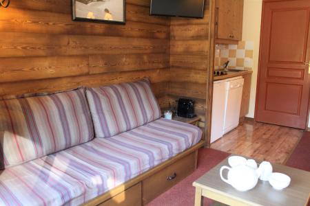 Vacaciones en montaña Apartamento 2 piezas para 4 personas (B010) - Résidence Albane - Vars - Estancia