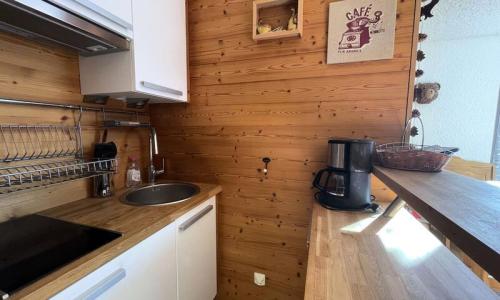 Rent in ski resort 2 room apartment 4 people (24m²) - Résidence Alberges - Les 2 Alpes - Kitchenette