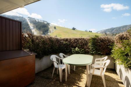 Vacances en montagne Studio coin montagne 5 personnes (01) - Résidence Alcyon - La Clusaz - Terrasse