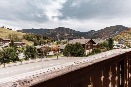 Vakantie in de bergen Studio met slaapgedeelte 3 personen (13) - Résidence Alcyon - La Clusaz - Balkon