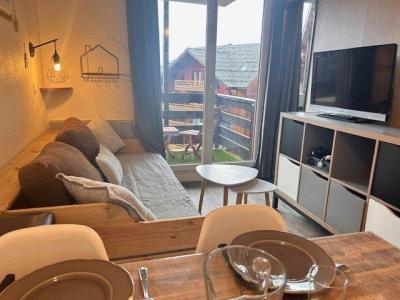 Vakantie in de bergen Appartement 2 kamers 6 personen (520-503) - Résidence Aldebaran - Risoul - Woonkamer