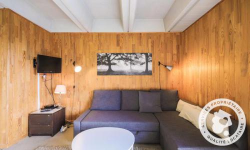 Skiverleih 2-Zimmer-Appartment für 6 Personen (Confort 43m²-4) - Résidence Aldébaran - Maeva Home - Flaine - Wohnzimmer