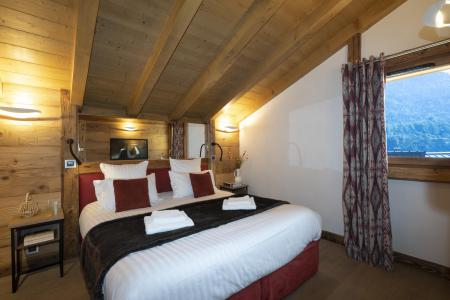 Holiday in mountain resort 2 room apartment 4 people - Résidence Alexane - Samoëns - Bedroom
