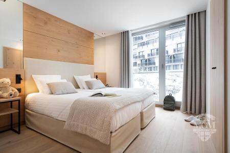 Urlaub in den Bergen 3-Zimmer-Appartment für 6 Personen (Grand Confort) - Résidence Alhéna - Flaine - Schlafzimmer