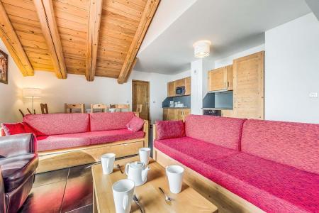 Holiday in mountain resort 3 room apartment sleeping corner 8 people (9) - Résidence Almes 1 - Tignes - Living room