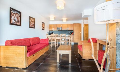 Urlaub in den Bergen 3-Zimmer-Appartment für 6 Personen (5) - Résidence Almes 1 - Tignes - Wohnzimmer