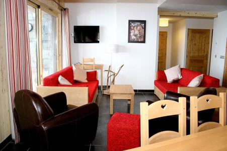 Urlaub in den Bergen Résidence Almes 1 - Tignes - Wohnzimmer