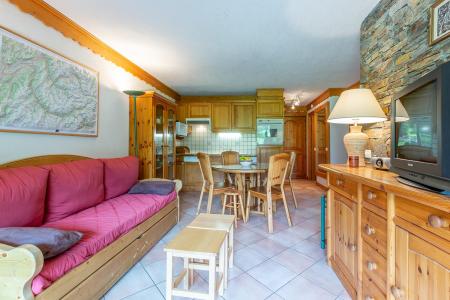 Vakantie in de bergen Appartement 2 kabine kamers 6 personen (004) - Résidence Alpages A - Méribel-Mottaret - Woonkamer