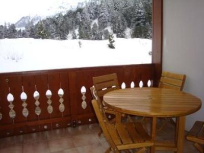 Vacances en montagne Appartement 2 pièces cabine 6 personnes (004) - Résidence Alpages A - Méribel-Mottaret - Balcon