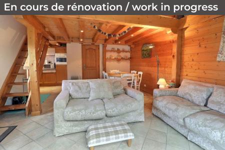 Wakacje w górach Apartament 3 pokojowy z antresolą 6 osób (B12) - Résidence Alpages du Mottaret B - Méribel-Mottaret - Pokój gościnny