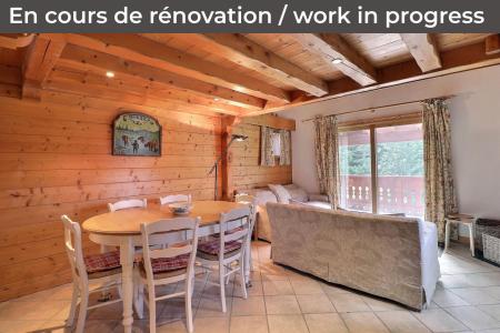 Vacances en montagne Appartement 3 pièces mezzanine 6 personnes (B12) - Résidence Alpages du Mottaret B - Méribel-Mottaret - Séjour