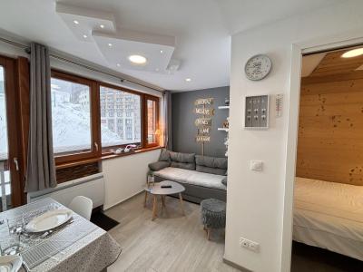 Vakantie in de bergen Appartement 2 kamers 4 personen (415) - Résidence Alpages I - Avoriaz - Woonkamer