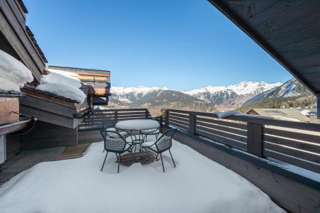 Holiday in mountain resort 4 room apartment 7 people (M6) - Résidence Alpamayor - Courchevel - Terrace