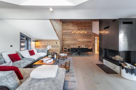 Urlaub in den Bergen 4-Zimmer-Appartment für 7 Personen (M6) - Résidence Alpamayor - Courchevel - Wohnzimmer