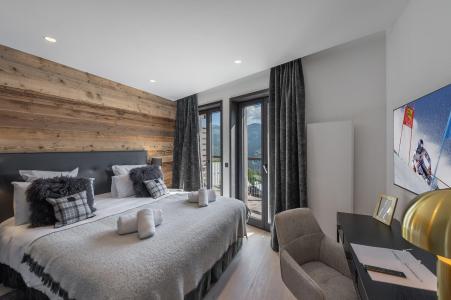 Holiday in mountain resort 5 room apartment 10 people (CHALET YERPA 2) - Résidence Alpamayor - Courchevel - Bedroom