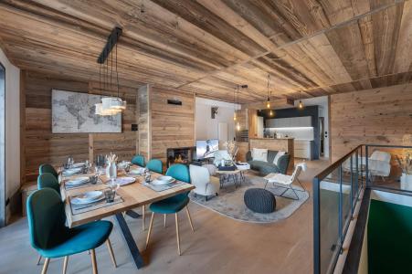 Holiday in mountain resort 5 room apartment 10 people (CHALET YERPA1) - Résidence Alpamayor - Courchevel - Living room