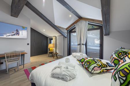 Holiday in mountain resort 6 room apartment 12 people (CHALET ALTAR) - Résidence Alpamayor - Courchevel - Bedroom