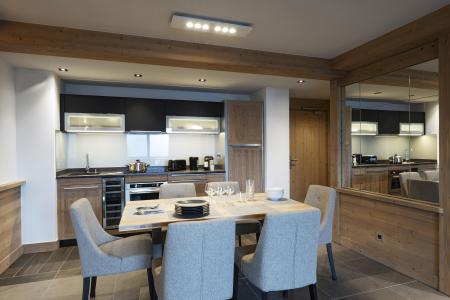 Vakantie in de bergen Résidence Alpen Lodge - La Rosière - Eethoek