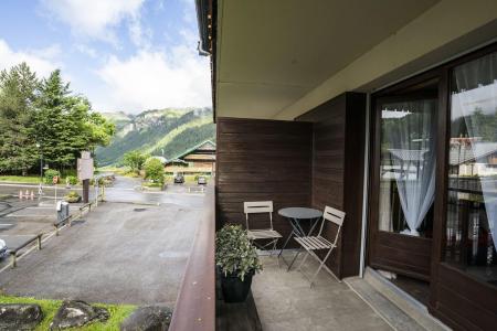 Vakantie in de bergen Studio bergnis 4 personen (107) - Résidence Alpenlake - Châtel - Terras