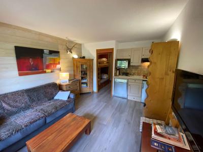 Vakantie in de bergen Studio 3 personen (040-015) - Résidence Alpina A - Le Grand Bornand - Woonkamer