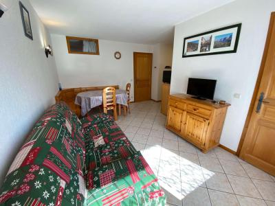 Vakantie in de bergen Studio cabine 6 personen (014) - Résidence Alpina - Le Grand Bornand - Woonkamer