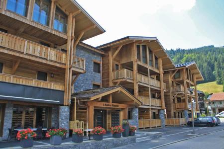 Location au ski Appartement 3 pièces 6 personnes - Résidence Ambre Blanche - Les Gets - Extérieur été