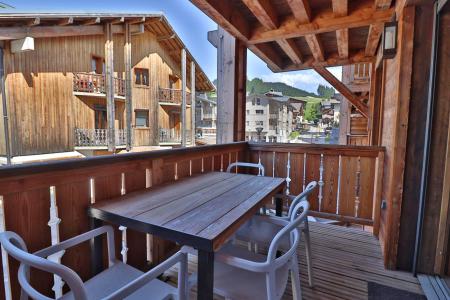 Vacances en montagne Appartement 3 pièces 6 personnes - Résidence Ambre Blanche - Les Gets - Terrasse