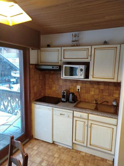 Holiday in mountain resort Studio 2 people - Résidence Ambre Chery - Les Gets - Kitchenette