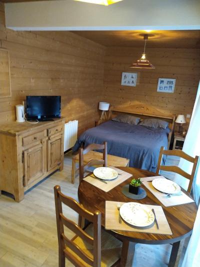 Urlaub in den Bergen Studio für 2 Personen - Résidence Ambre Chery - Les Gets - Wohnzimmer