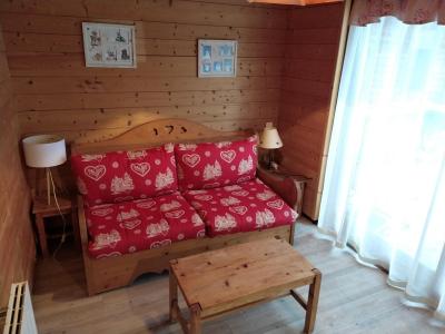 Urlaub in den Bergen Studio für 2 Personen - Résidence Ambre Chery - Les Gets - Wohnzimmer