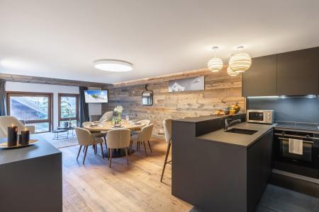 Vacances en montagne Appartement duplex 3 pièces 6 personnes (34) - Résidence Ancolies - Courchevel - Séjour