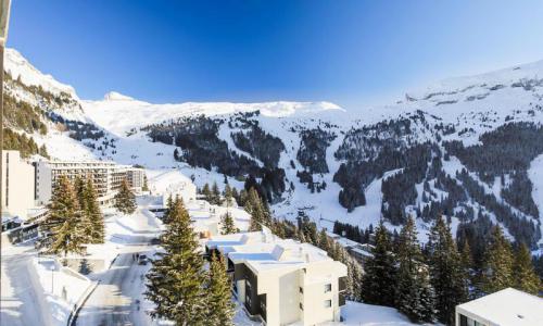 Аренда на лыжном курорте Квартира студия для 4 чел. (Confort 25m²-6) - Résidence Andromède - Maeva Home - Flaine - летом под открытым небом