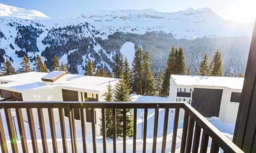 Ski verhuur Studio 4 personen (Confort 25m²-3) - Résidence Andromède - MH - Flaine - Buiten zomer