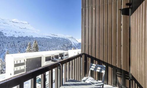 Ski verhuur Studio 4 personen (Budget 25m²-2) - Résidence Andromède - MH - Flaine - Buiten zomer