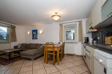 Holiday in mountain resort 4 room duplex apartment 6 people (ROSAS) - Résidence Androsace - Chamonix - Living room