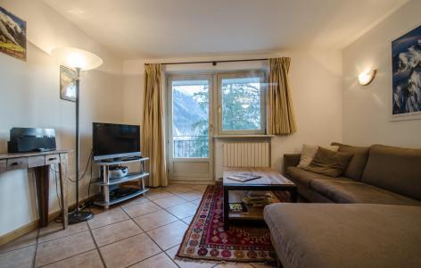 Urlaub in den Bergen 4 Zimmer Maisonettewohnung für 6 Personen (ROSAS) - Résidence Androsace - Chamonix - Wohnzimmer