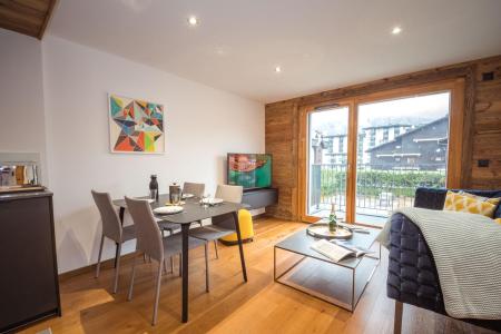 Urlaub in den Bergen 2-Zimmer-Appartment für 2 Personen (ALLEGRIA) - Résidence Androsace du Lyret - Chamonix - Wohnzimmer