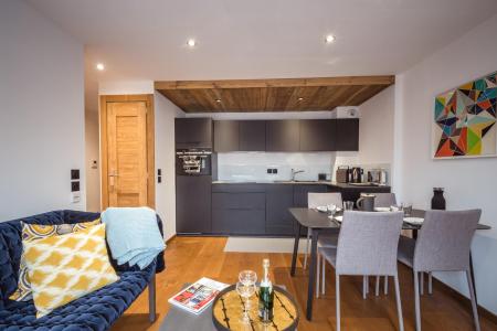 Urlaub in den Bergen 2-Zimmer-Appartment für 2 Personen (ALLEGRIA) - Résidence Androsace du Lyret - Chamonix - Wohnzimmer