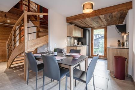 Vacaciones en montaña Apartamento dúplex 4 piezas 6 personas (HOPE) - Résidence Androsace du Lyret - Chamonix - Estancia