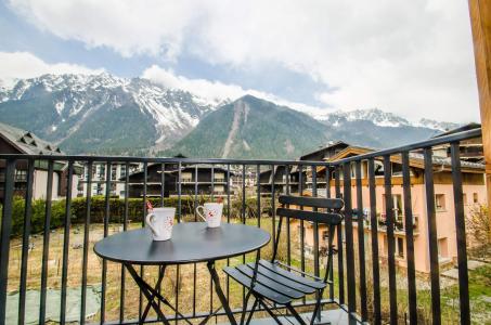 Vakantie in de bergen Appartement 2 kamers 4 personen (JOY) - Résidence Androsace du Lyret - Chamonix - Terras