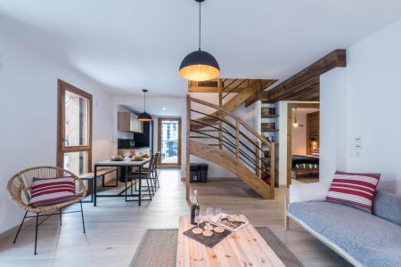 Vacances en montagne Appartement duplex 4 pièces 6 personnes (PEARL) - Résidence Androsace du Lyret - Chamonix - Séjour