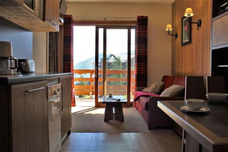 Vakantie in de bergen Appartement 2 kamers bergnis 5 personen (309) - Résidence Antarès - Risoul - Woonkamer