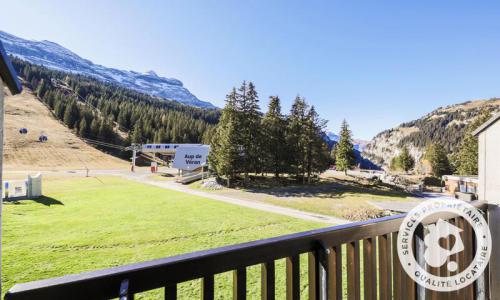 Location au ski Studio 4 personnes (Budget 17m²-2) - Résidence Antarès - MH - Flaine - Extérieur été