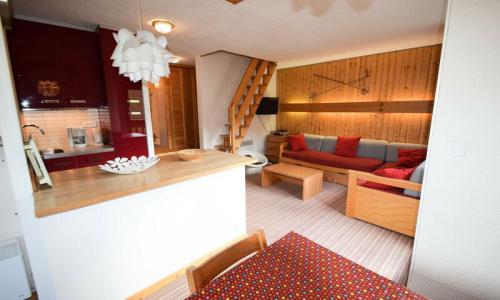 Location au ski Appartement 4 pièces 7 personnes (68m²-3) - Résidence Aollets - Maeva Home - La Plagne - Séjour