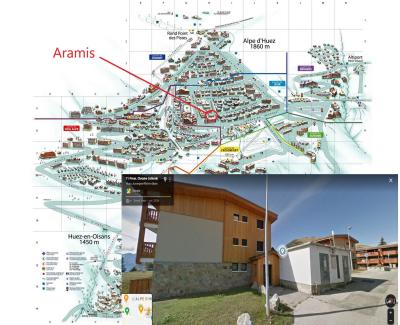 Wakacje w górach Résidence Aramis - Alpe d'Huez - Plan