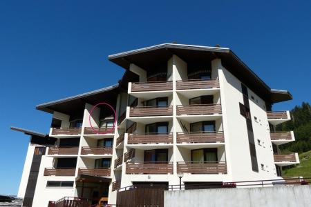 Ski verhuur Appartement 3 kamers bergnis 6 personen (1518) - Résidence Aravis 1500 - La Clusaz - Buiten zomer