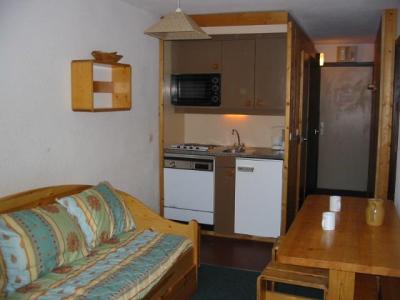 Vakantie in de bergen Appartement 2 kabine kamers 4 personen (402) - Résidence Arcelle - Val Thorens - Woonkamer