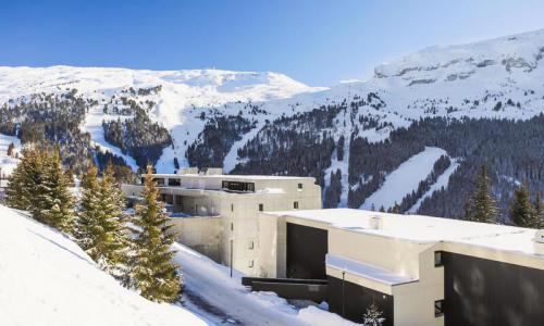 Аренда на лыжном курорте Апартаменты 2 комнат 4 чел. (Sélection 33m²-2) - Résidence Arche - Maeva Home - Flaine - летом под открытым небом