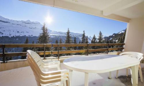 Holiday in mountain resort 2 room apartment 6 people (Confort 42m²-2) - Résidence Arche - MH - Flaine - Summer outside